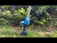 木工業の電気8/10インチの手持ち型のチェーンソーの電池式のコードレス チェーンソーの動力工具