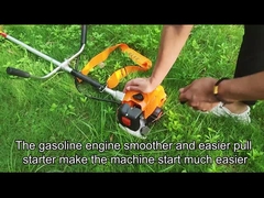 高い側面の掛かるガソリン ブラシ カッター4の打撃のバックパックのブラシ カッター31CC