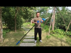 7インチ 無線 ブラシ 無線 電動 ポール ソー