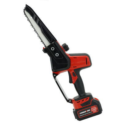 Powerful 8 Inch Rechargeable Chainsaw with Brushless Motor and Automatic Oiling for Smooth Cutting