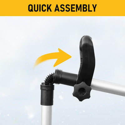 Cordless Electric Snow Shovel Lightweight Folding Battery Snow Blower for Winter Season