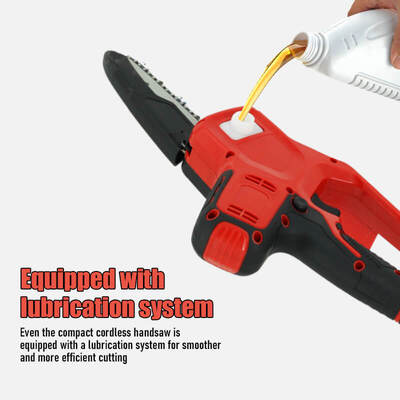 Mini Chainsaw 6 Inch Cordless Upgraded Super Lightweight Powerful Handheld Mini Chain Saw